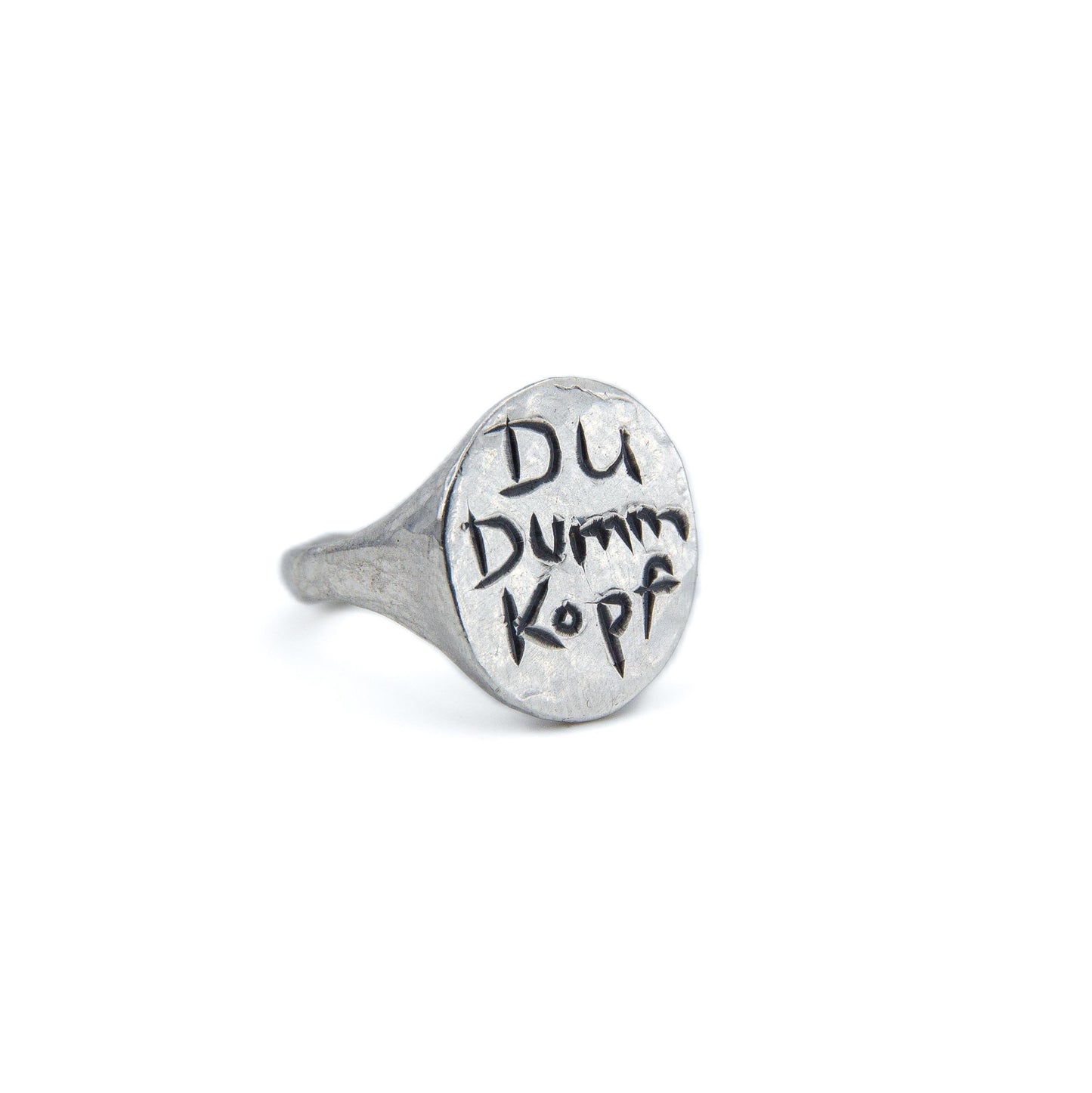 Wutring "Du Dumm Kopf"