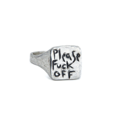 Wutring "Please Fuck off"