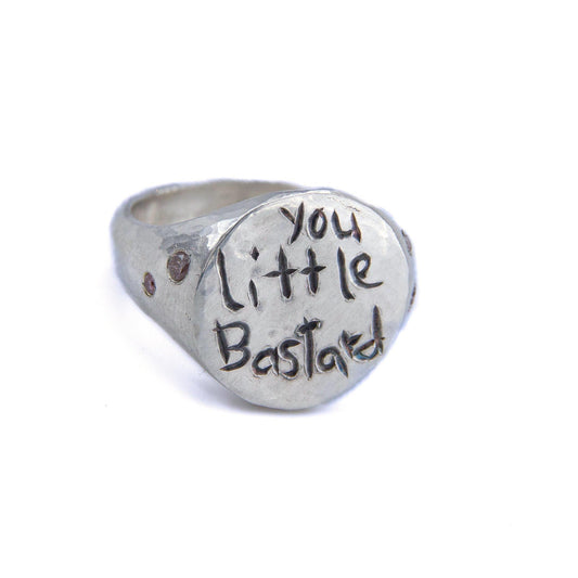 Wutring "you little Bastard"